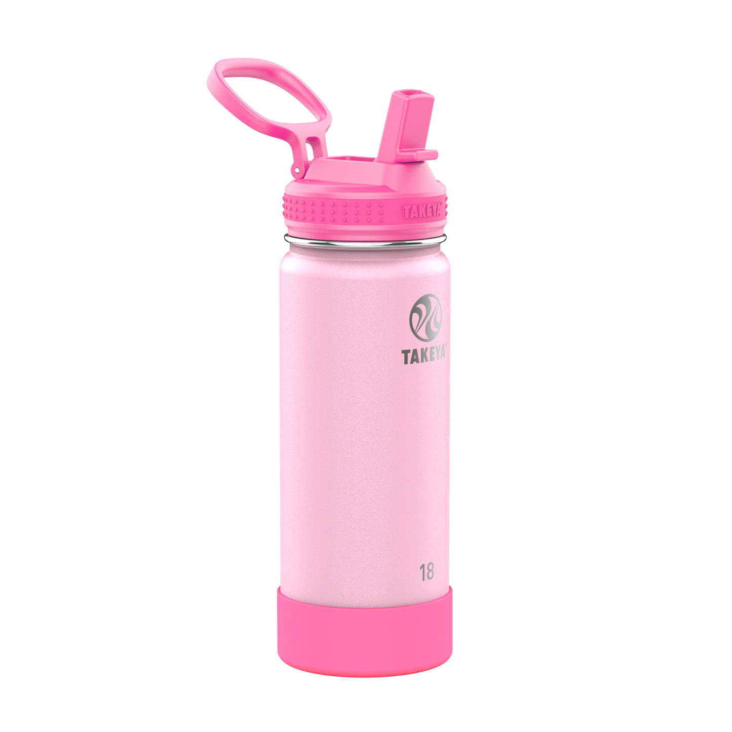 actives-kids-glow-in-the-dark-water-bottle-with-straw-lid-c6 51076-Actives-Kids-Straw-18-GID-SummerGlowPink-angle.png
