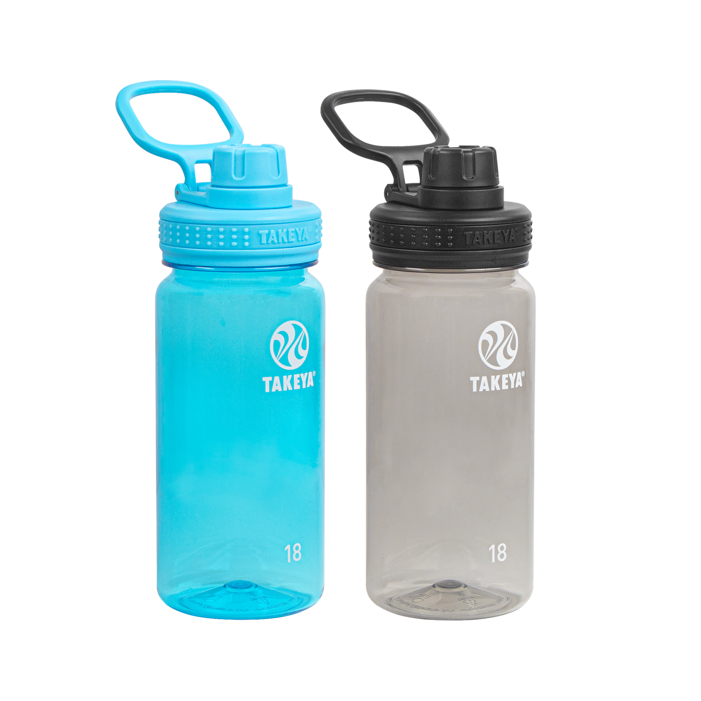 tritan-water-bottle-bundle-with-spout-lid-2-pack-o8 51476-Tritan-Spout-18-2pk-BreezyBlue-StormyBlack-Front_1.png