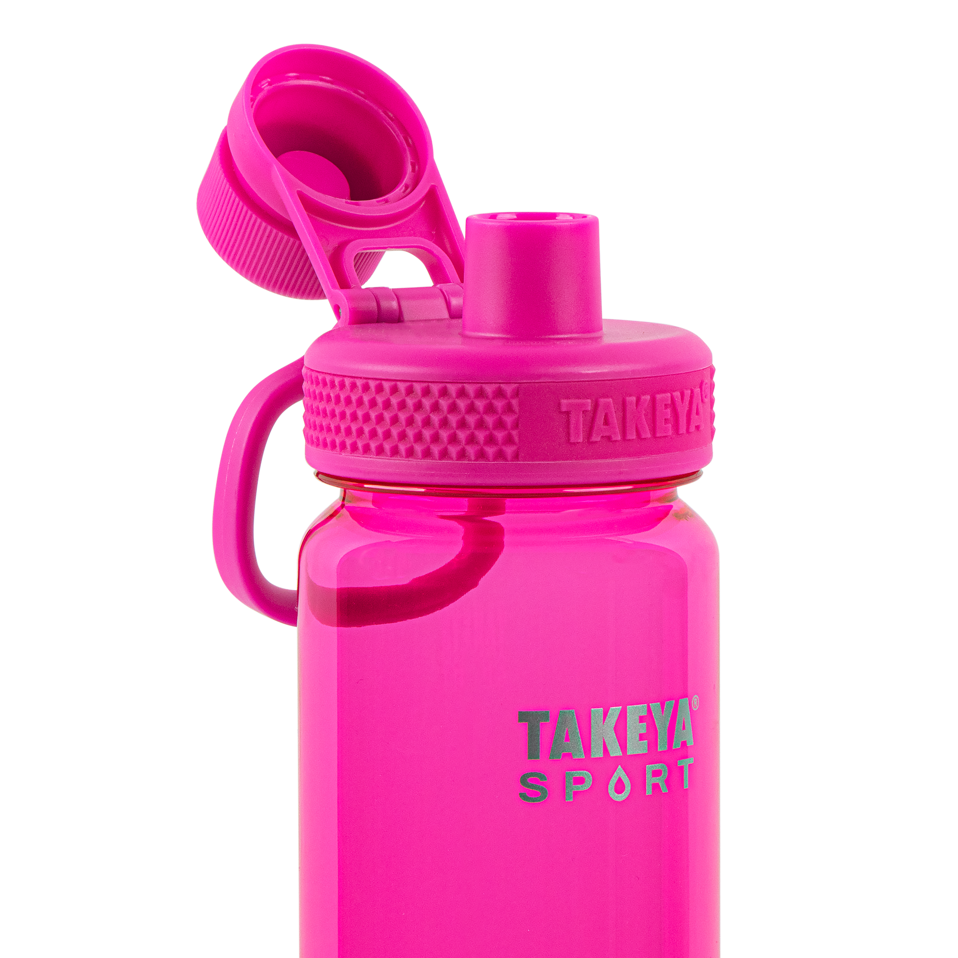 tritan-sport-water-bottle-with-spout-lid-l9 51671-TKS-Tritan-Spout-24-PinkSweep-openlid.png
