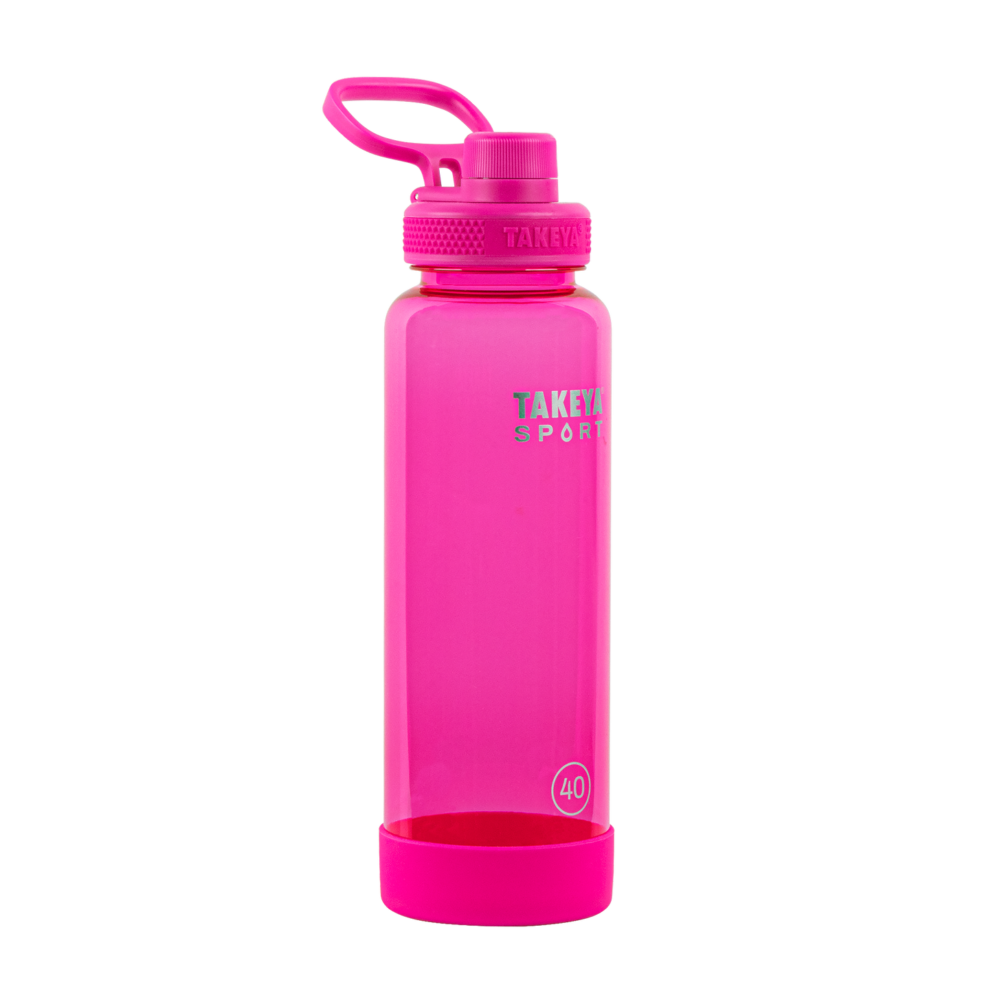 tritan-sport-water-bottle-with-spout-lid-l9 52030-TKS-Tritan-Spout-40-PinkSweep-frontangle.png