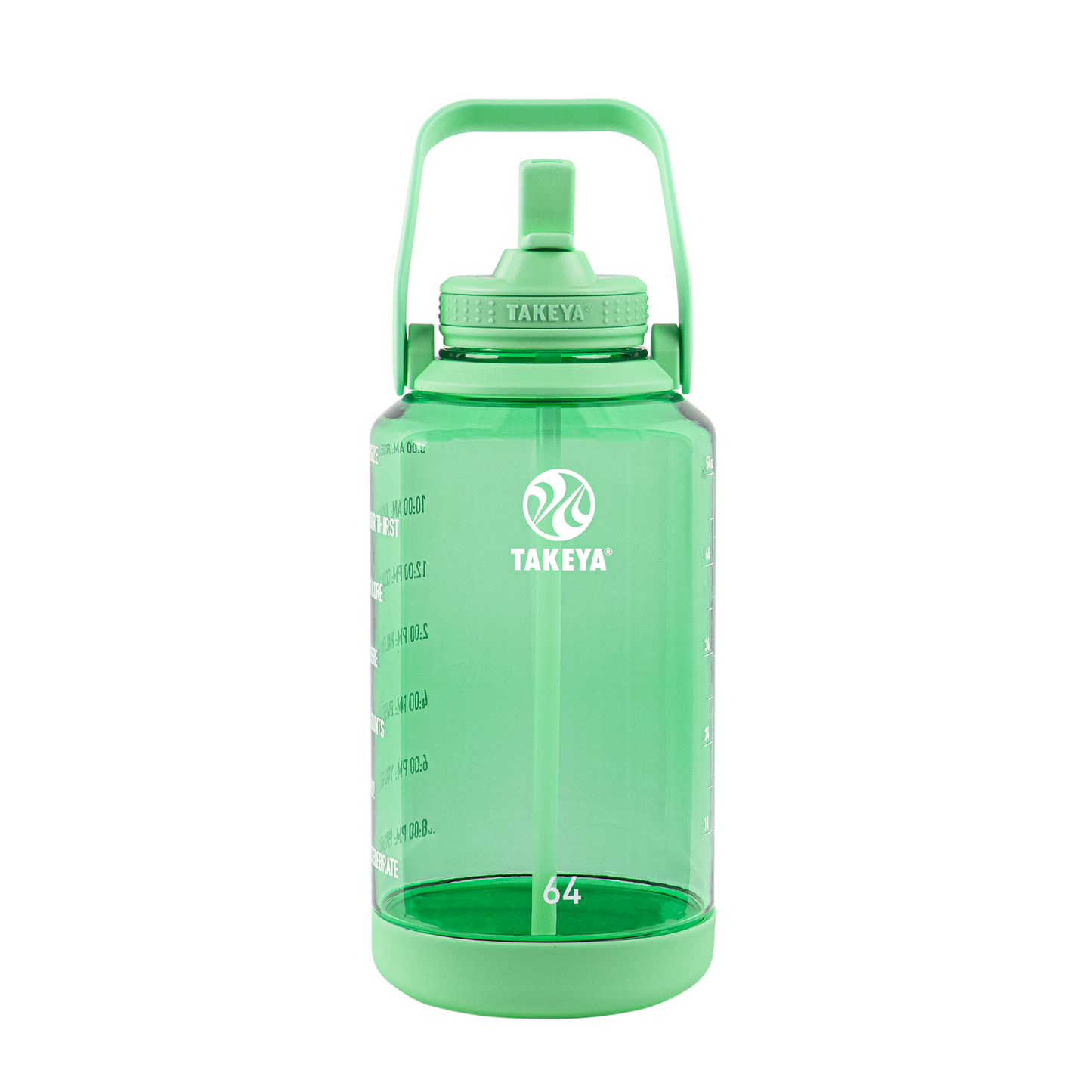 tritan-motivational-water-bottle-with-straw-lid-l2 54101-Tritan-Straw-Motivational-64-PistactioGreen-front.png