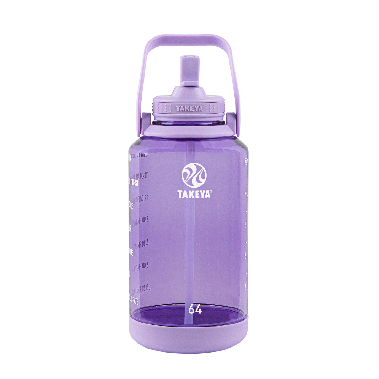 tritan-motivational-water-bottle-with-straw-lid-l2 54144-Tritan-Straw-Motivational-64-VivacityPurple-front.png