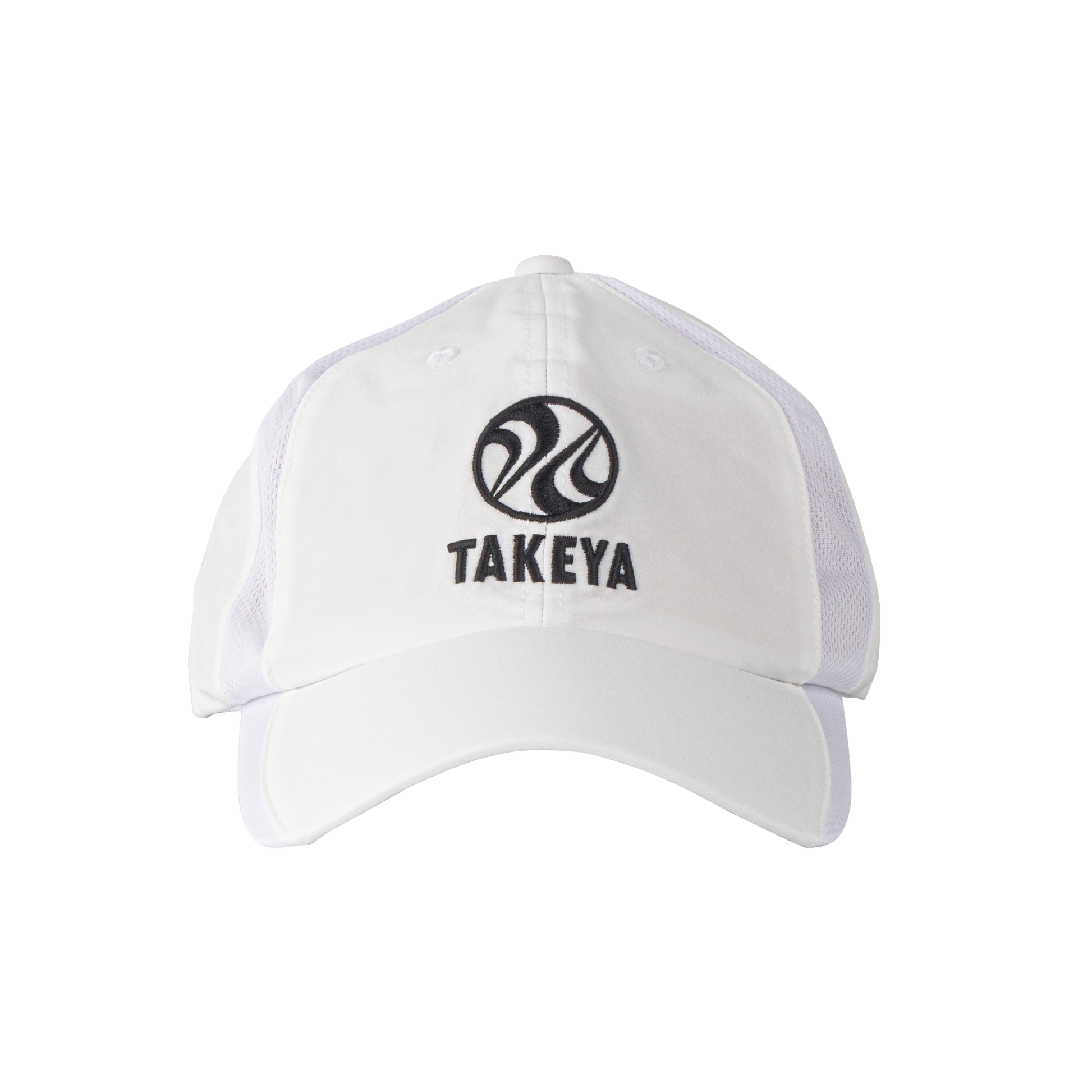 takeya-sport-vented-adjustable-hat-h3 97285-TK-PB-Hat-White-Front.png