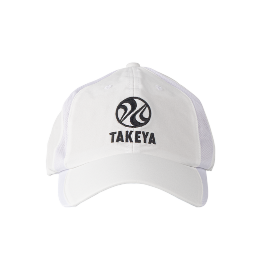 takeya-sport-vented-adjustable-hat-h3 97285-TK-PB-Hat-White-Front.png